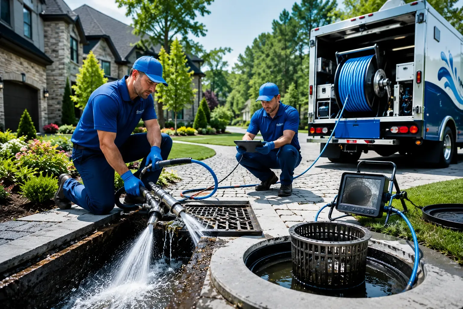 Local outdoor drain cleaning professionals in Sarepta, LA